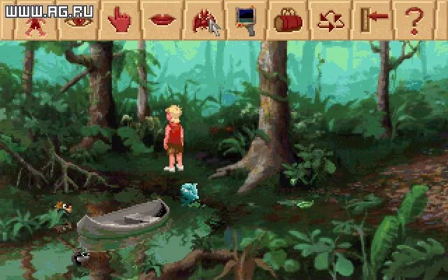 Изображение игры: EcoQuest 2: Lost Secret of the Rainforest