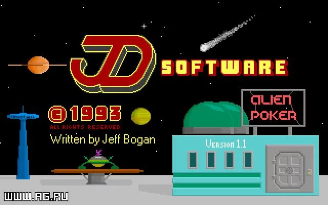 Изображение игры: Alien Poker