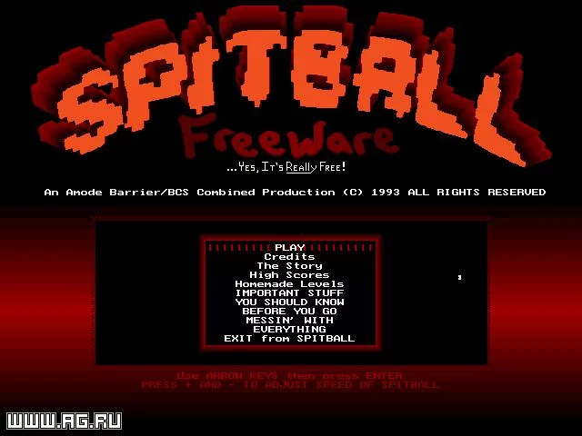 Изображение игры: Spitball