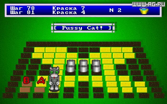 Изображение игры: Про кота и краску