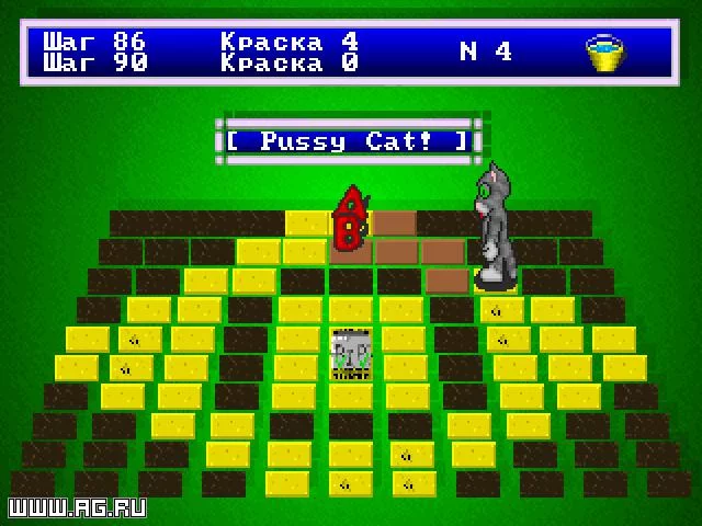 Изображение игры: Про кота и краску