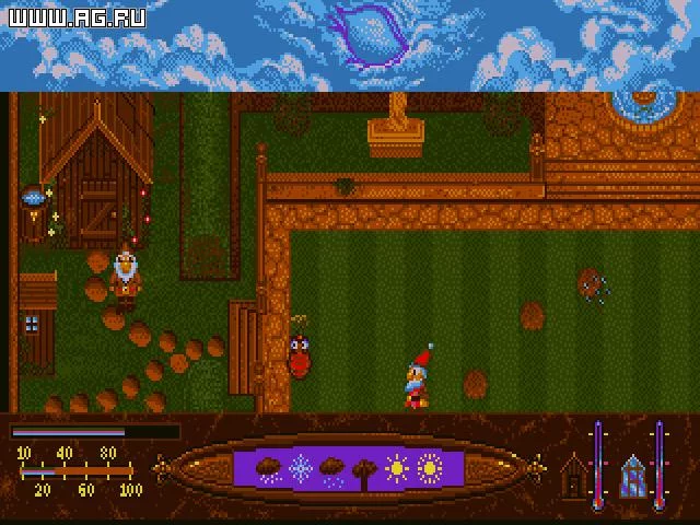 Изображение игры: Gnome Alone