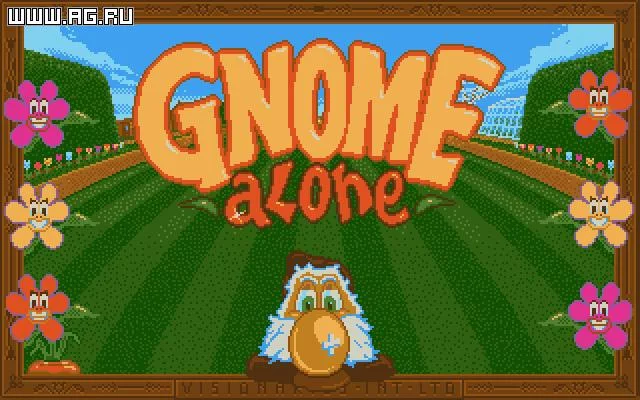 Изображение игры: Gnome Alone
