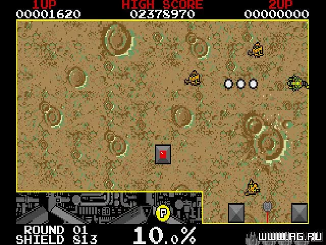 Изображение игры: Volfied