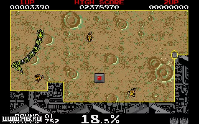 Изображение игры: Volfied