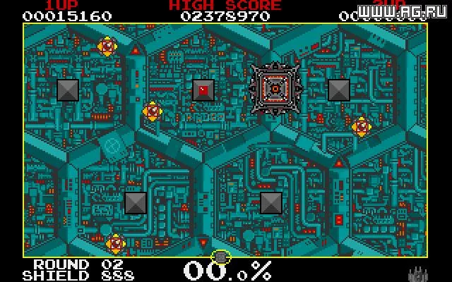 Изображение игры: Volfied