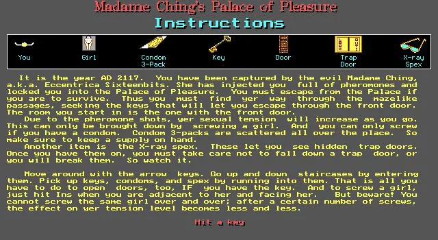 Изображение игры: Madame Ching's Palace of Pleasure