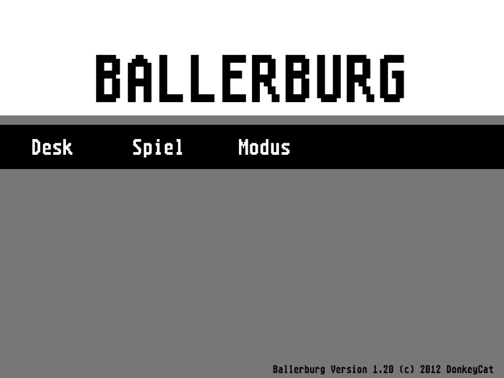 Изображение игры: Ballerburg (1987)