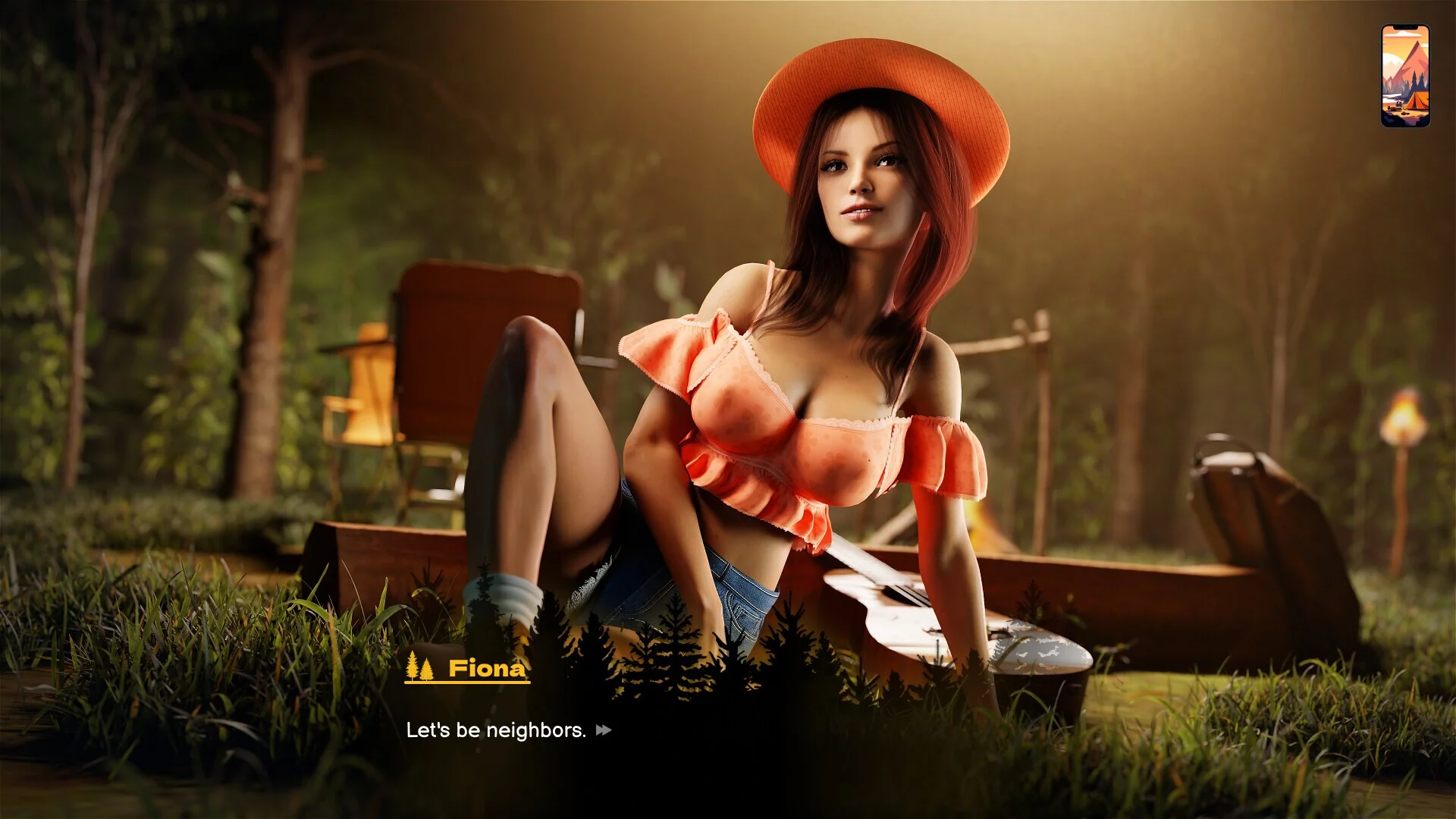 Изображение игры: MILF's Camp🔥