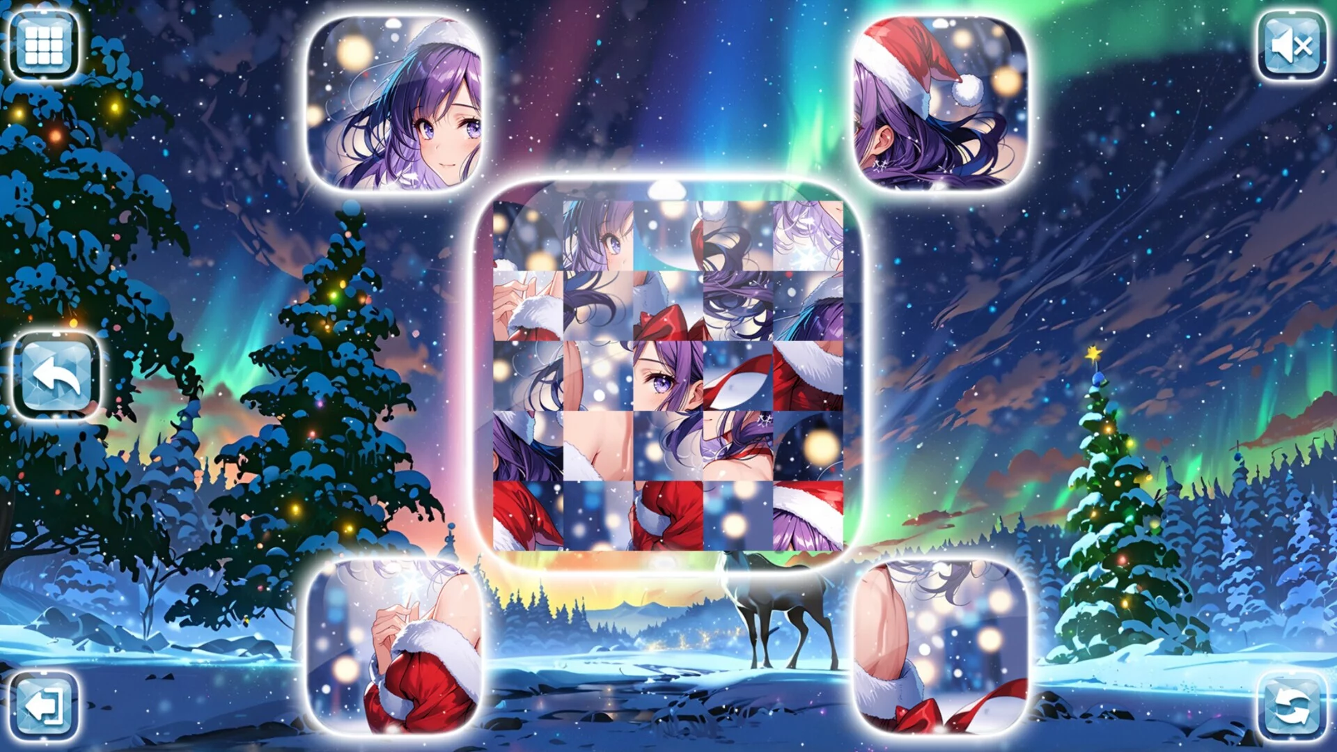 Изображение игры: Lovely Anime Puzzle: Christmas