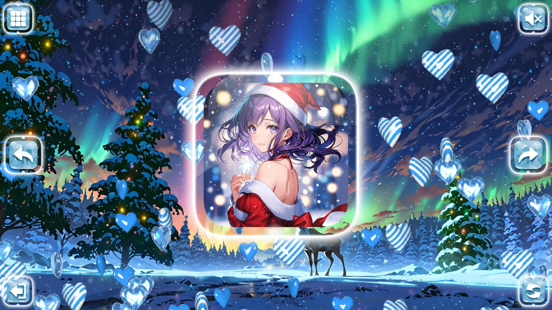 Изображение игры: Lovely Anime Puzzle: Christmas