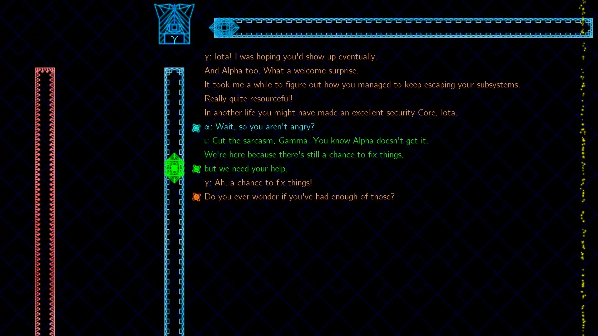 Изображение игры: Alpha and Iota