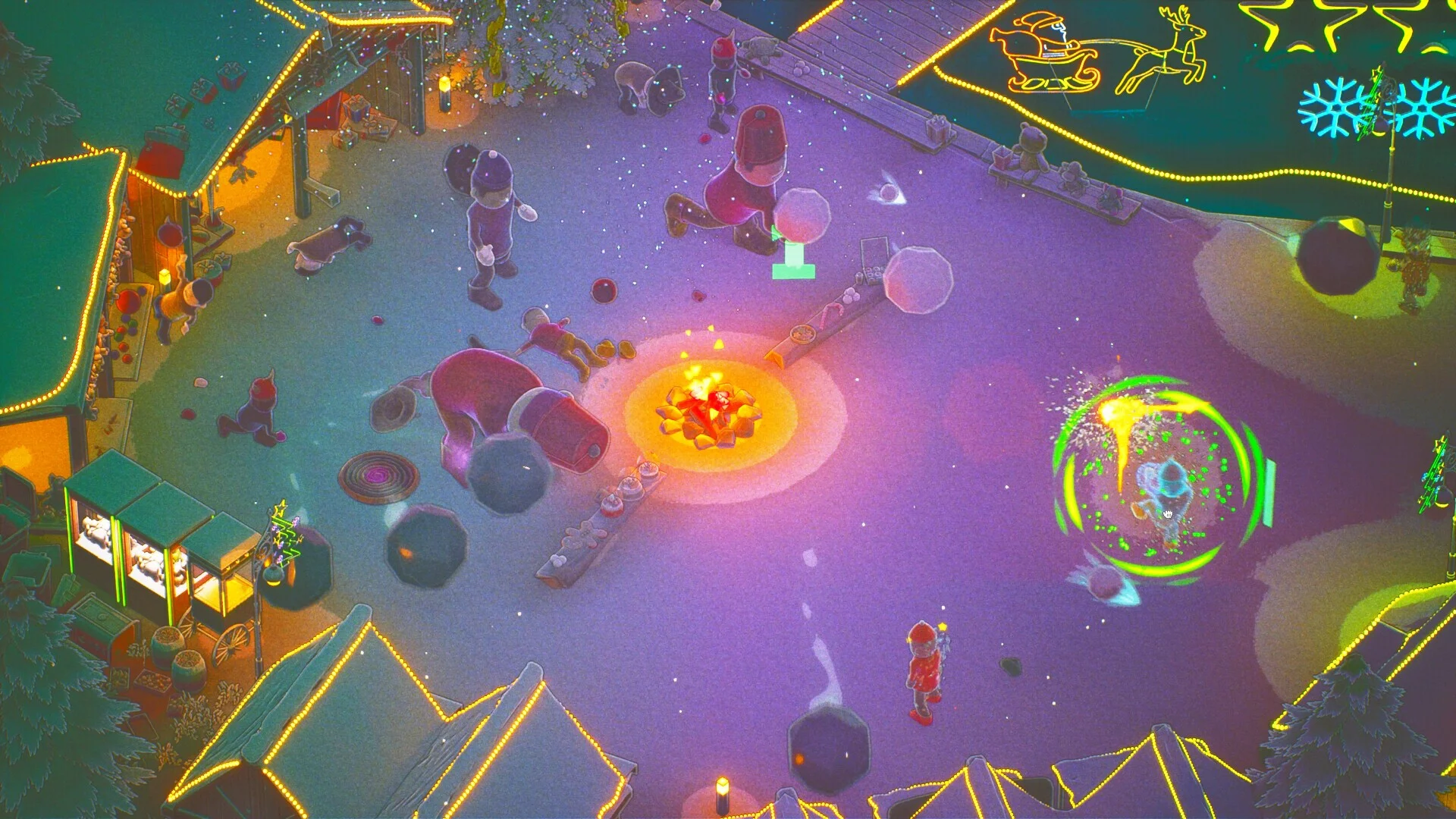 Изображение игры: Snowball Fight Game