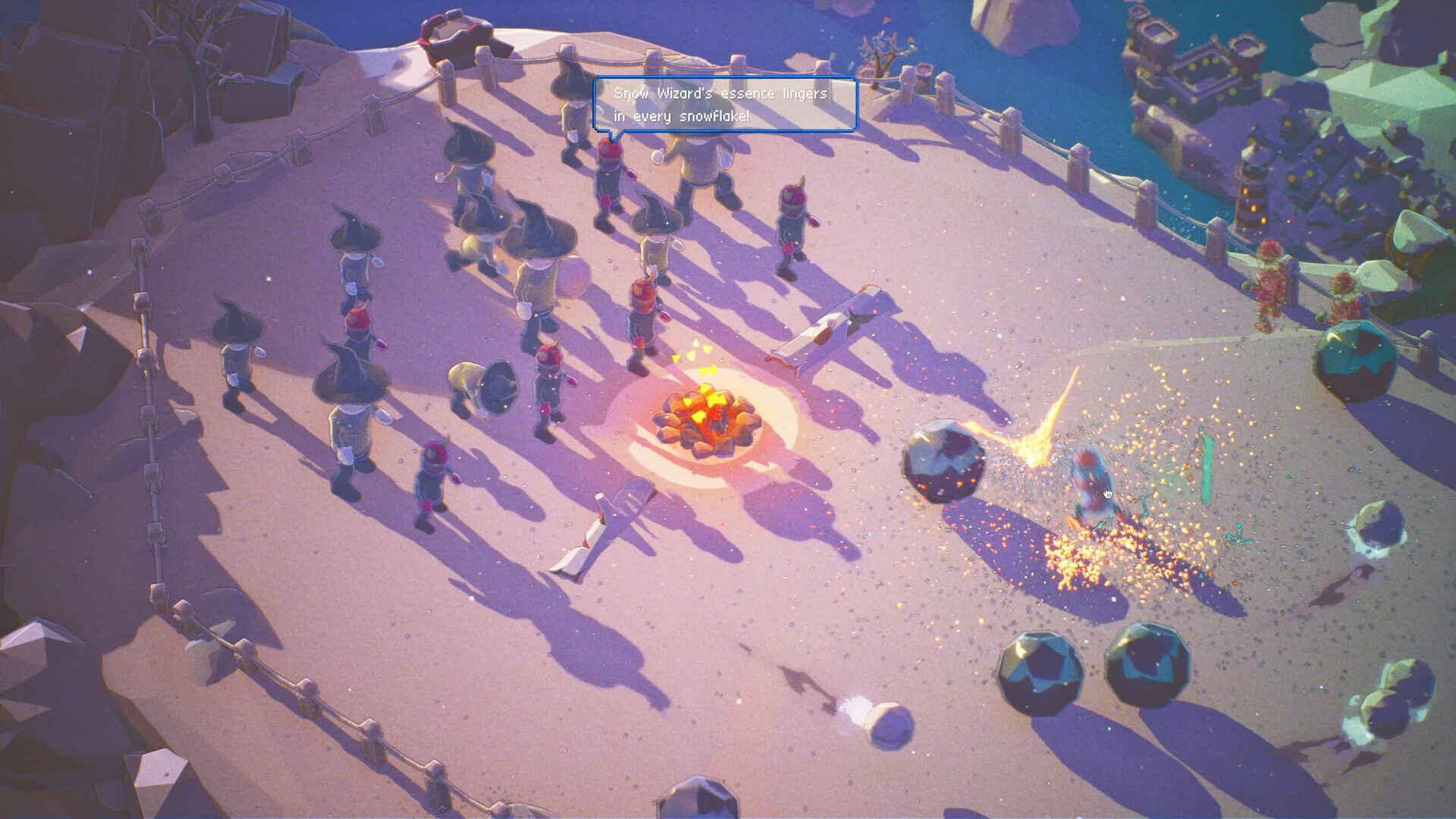Изображение игры: Snowball Fight Game