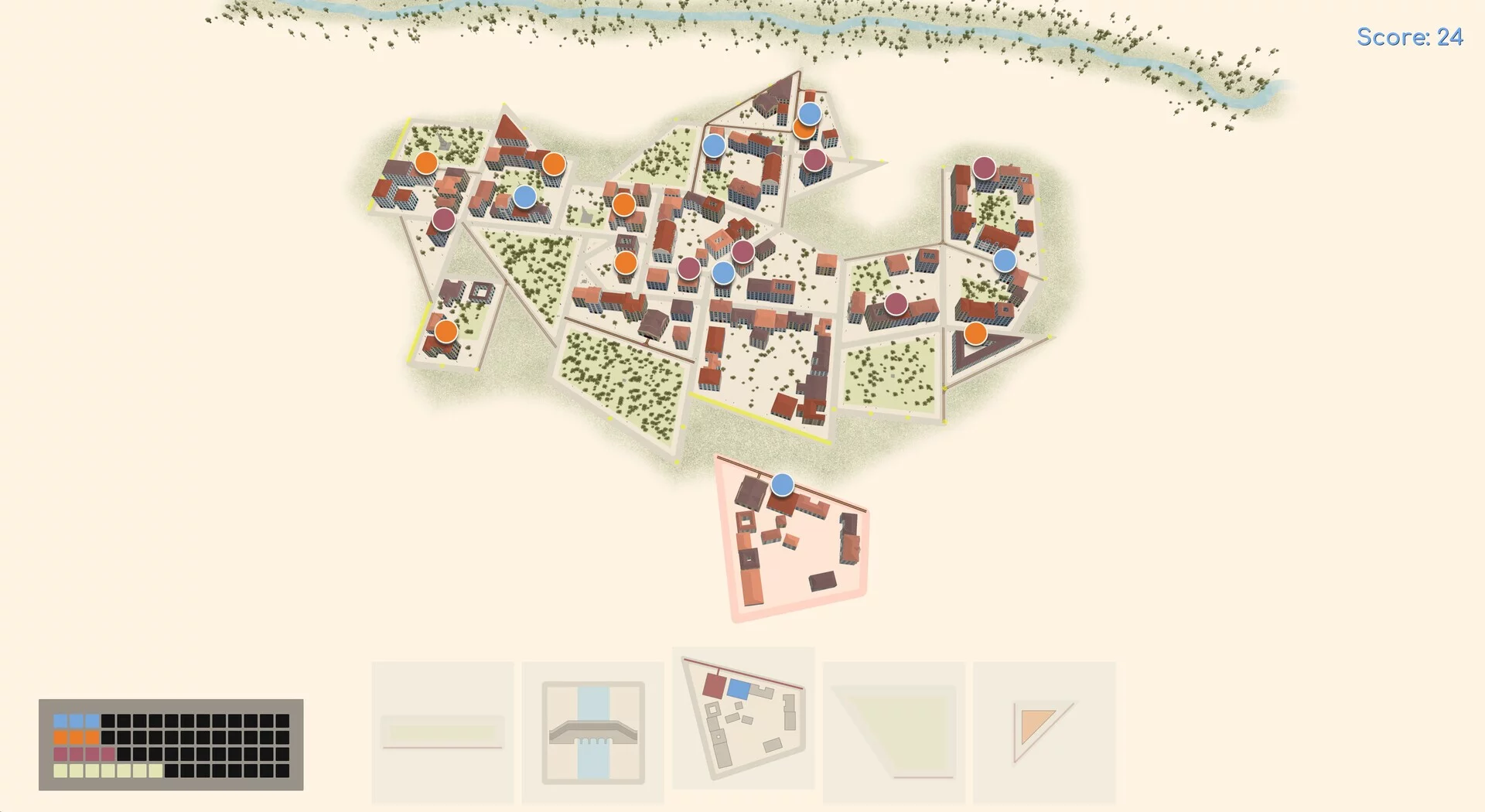 Изображение игры: Tile Cities 2