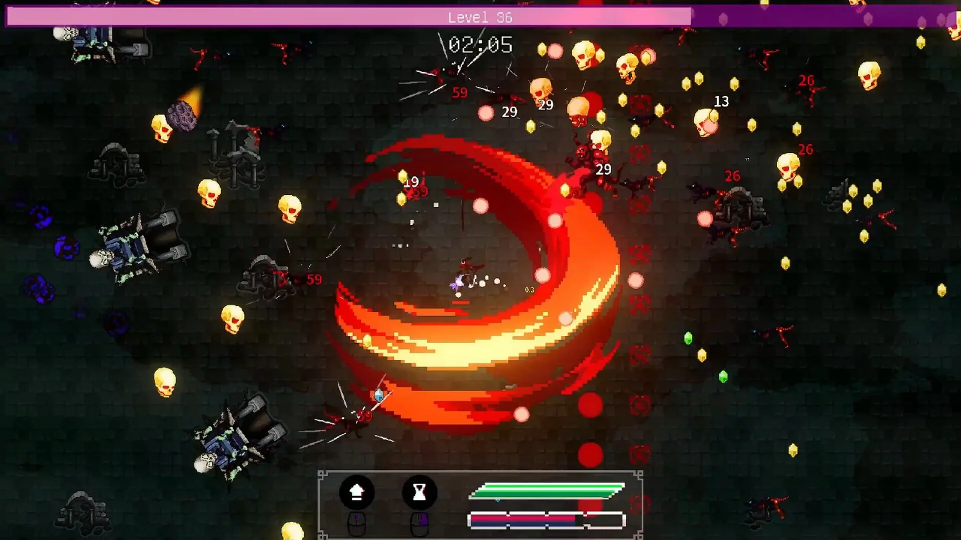 Изображение игры: Waifu Survivors