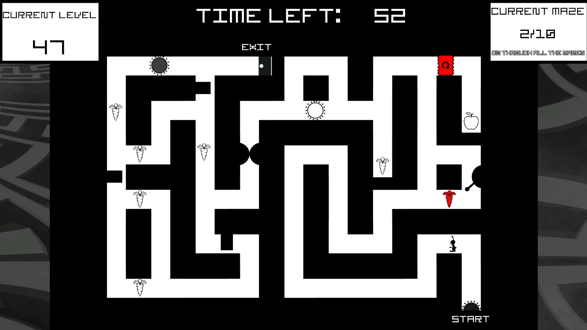 Изображение игры: Bunny Mazes