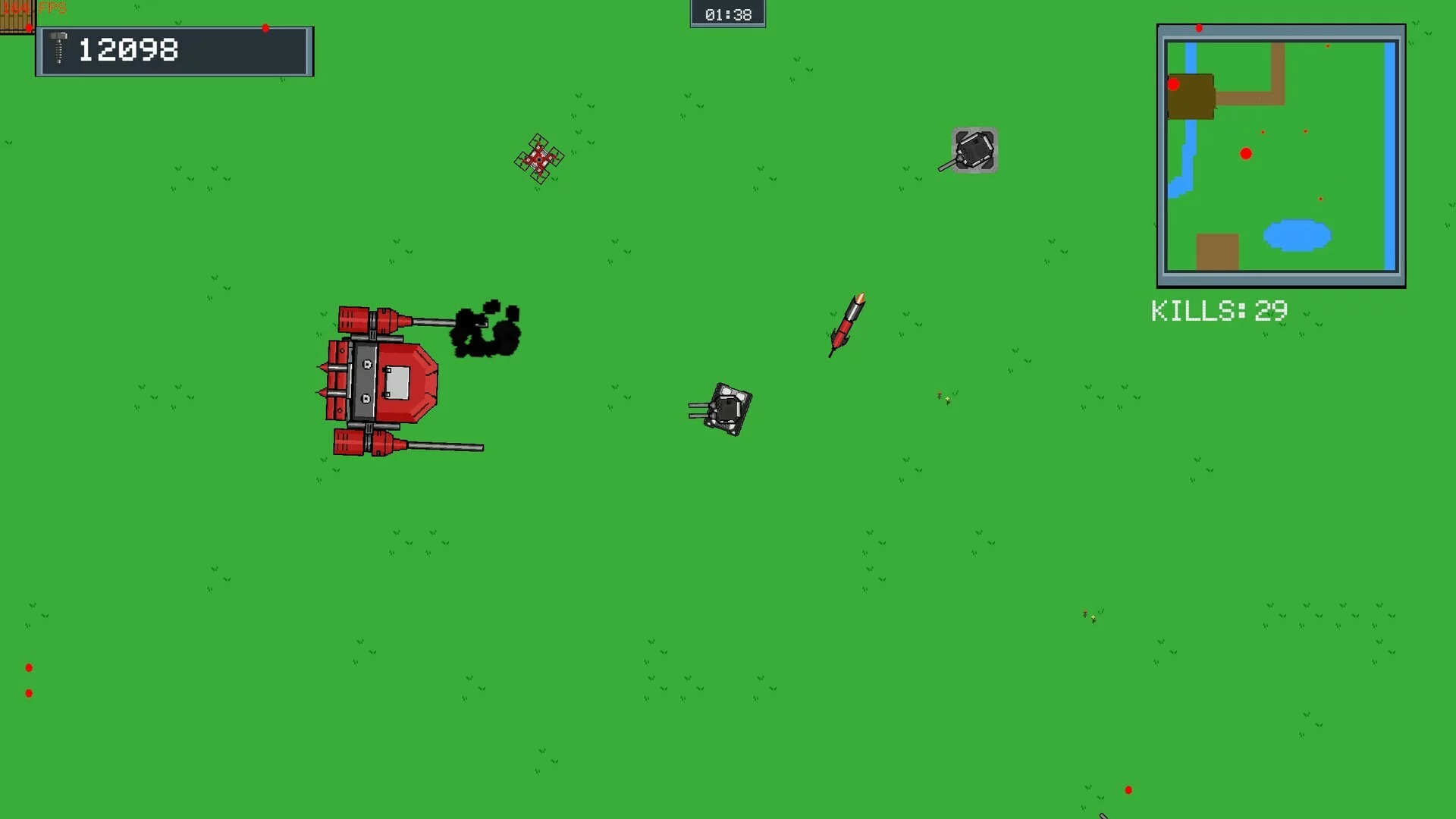 Изображение игры: Tanks of Chaos