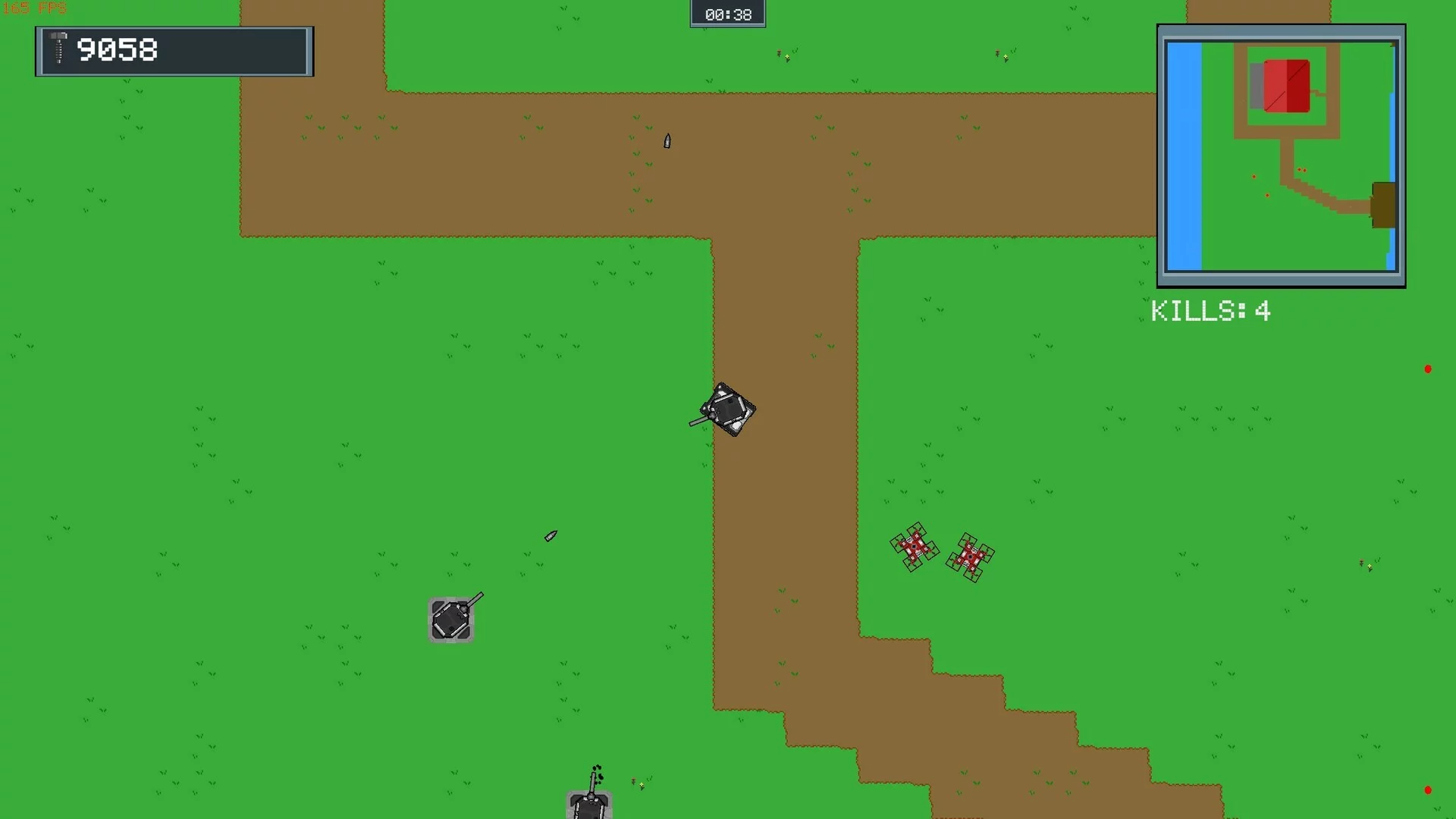 Изображение игры: Tanks of Chaos