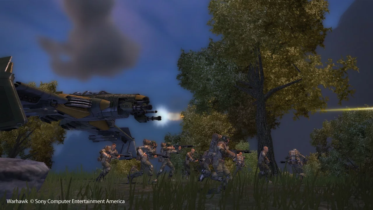 Изображение игры: WarHawk