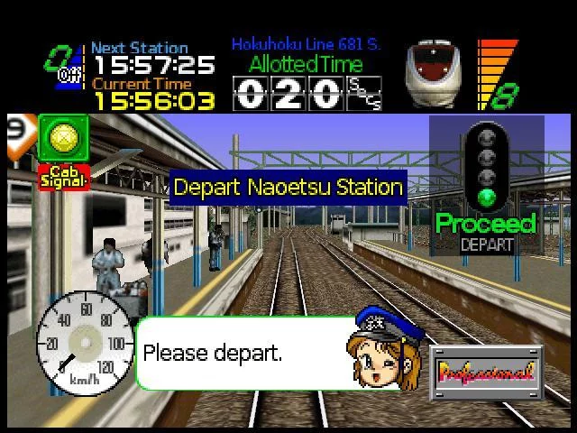 Изображение игры: Densha de Go! 64