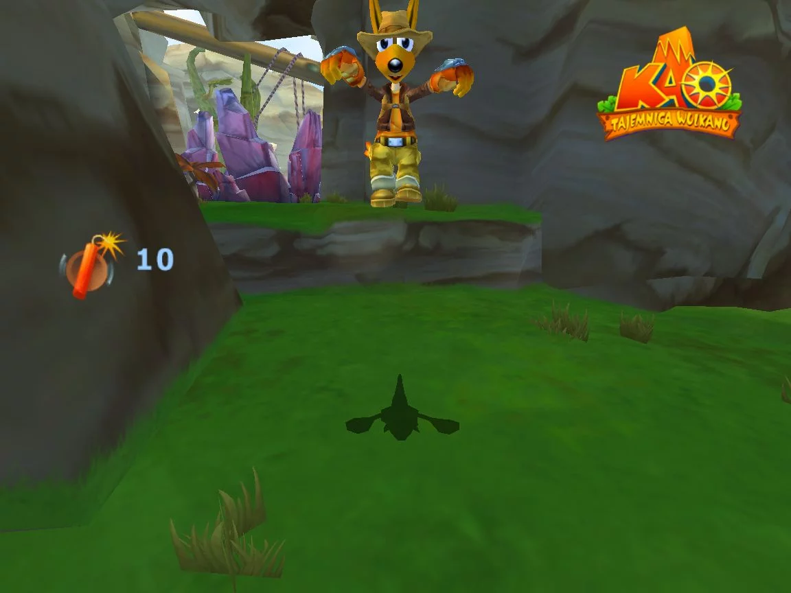 Изображение игры: KAO the Kangaroo 3: Mystery of Volcano