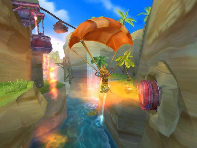 Изображение игры: KAO the Kangaroo 3: Mystery of Volcano