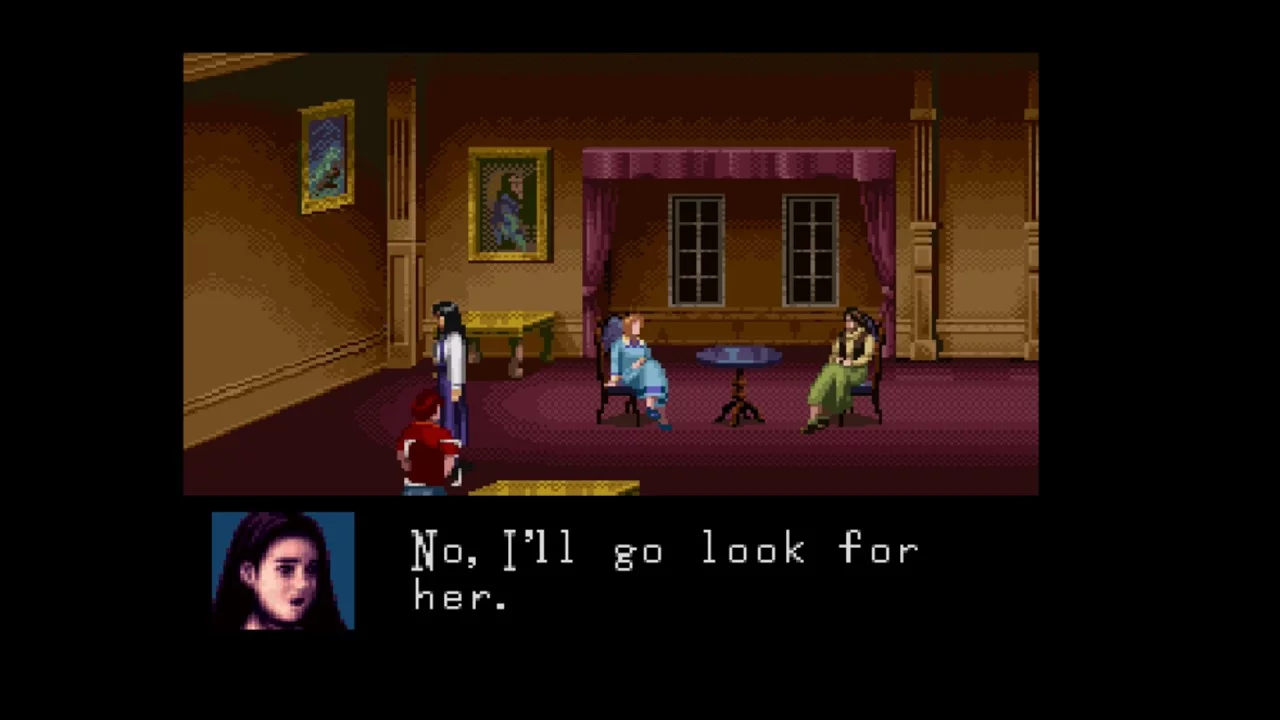 Изображение игры: Clock Tower (1995)