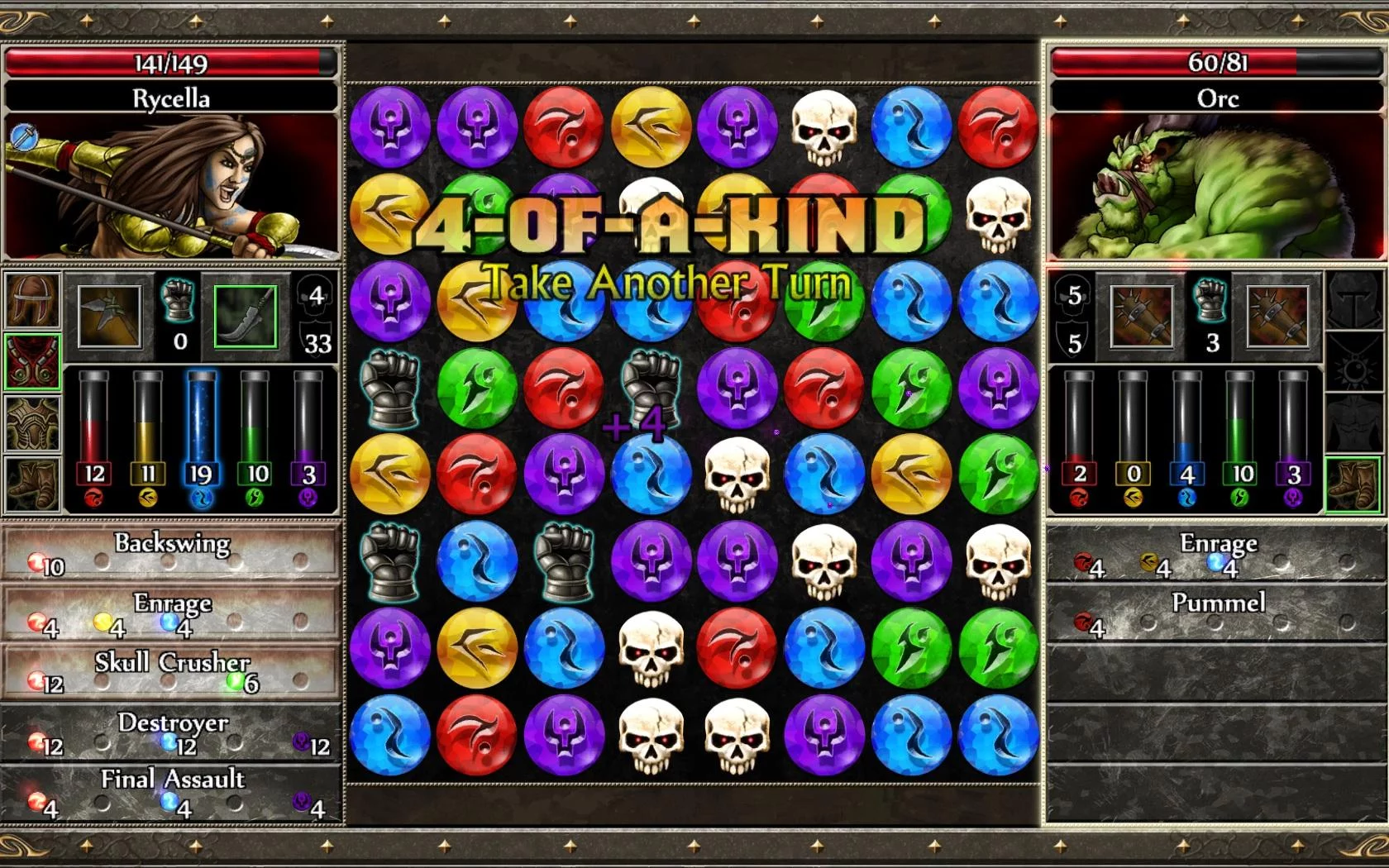 Изображение игры: Puzzle Quest 2