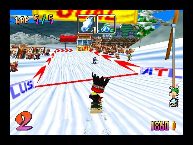 Изображение игры: Snowboard Kids