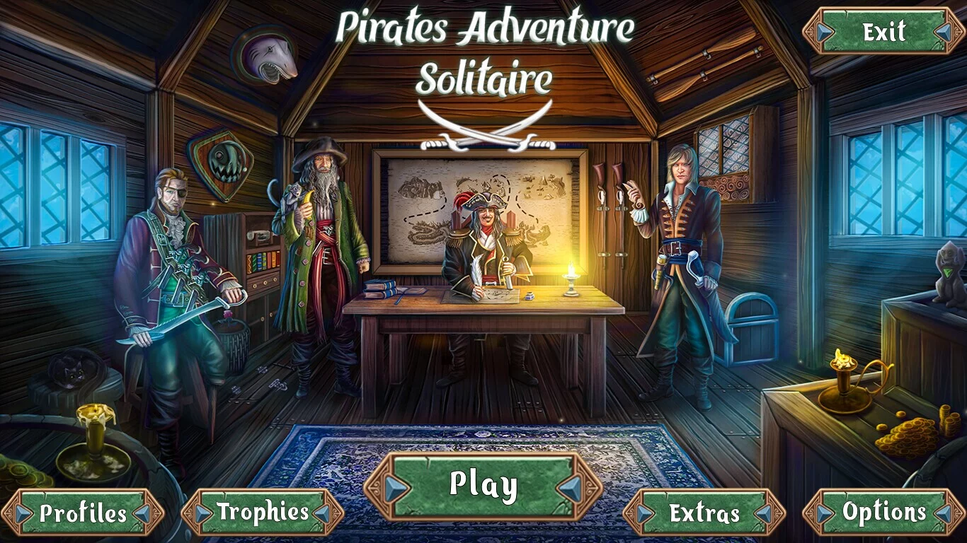 Изображение игры: Pirates Adventure Solitaire