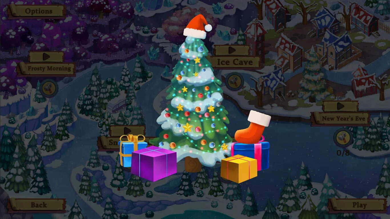 Изображение игры: Adventure Mosaics. Winter Holidays