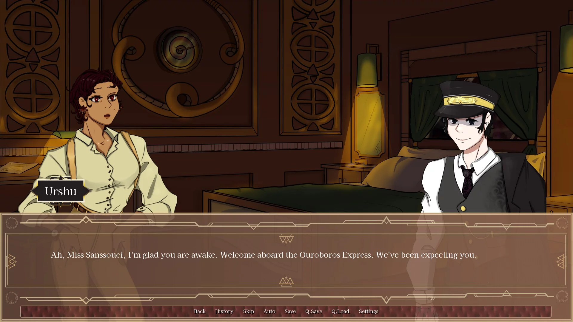 Изображение игры: The Ouroboros Express