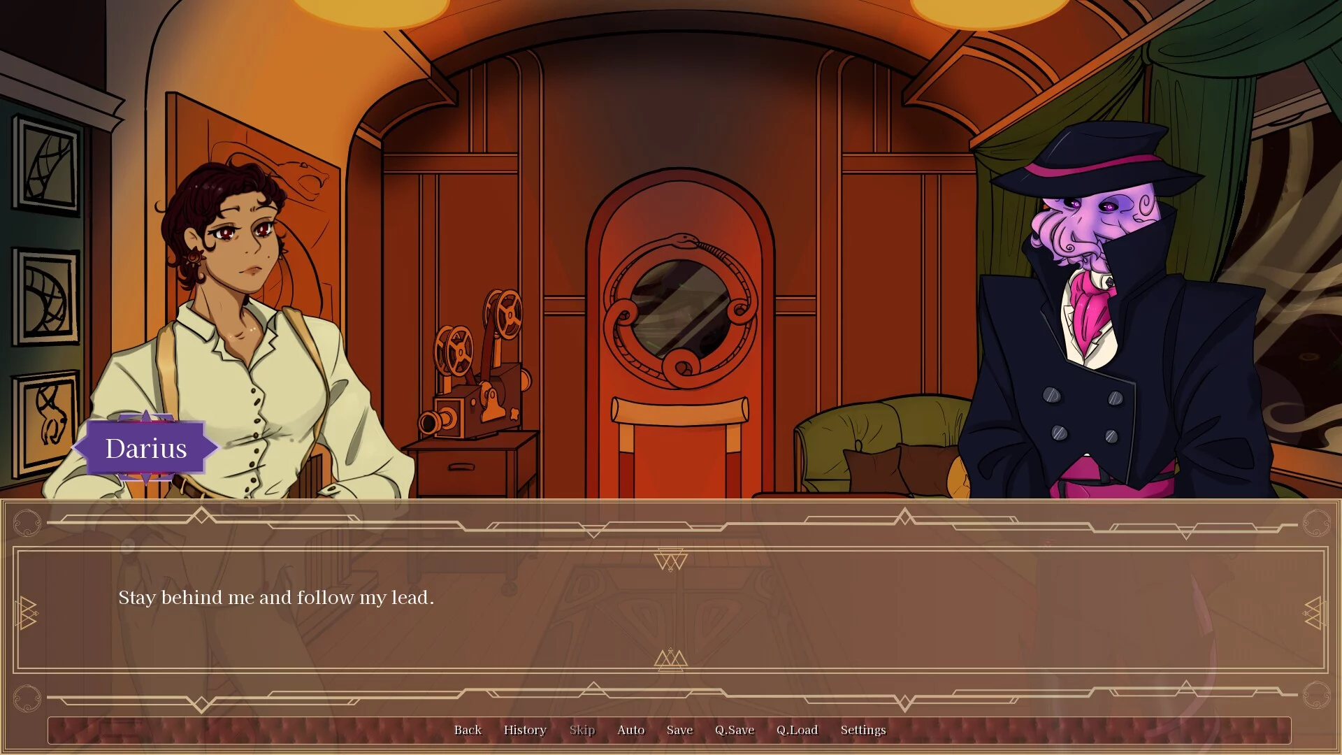 Изображение игры: The Ouroboros Express