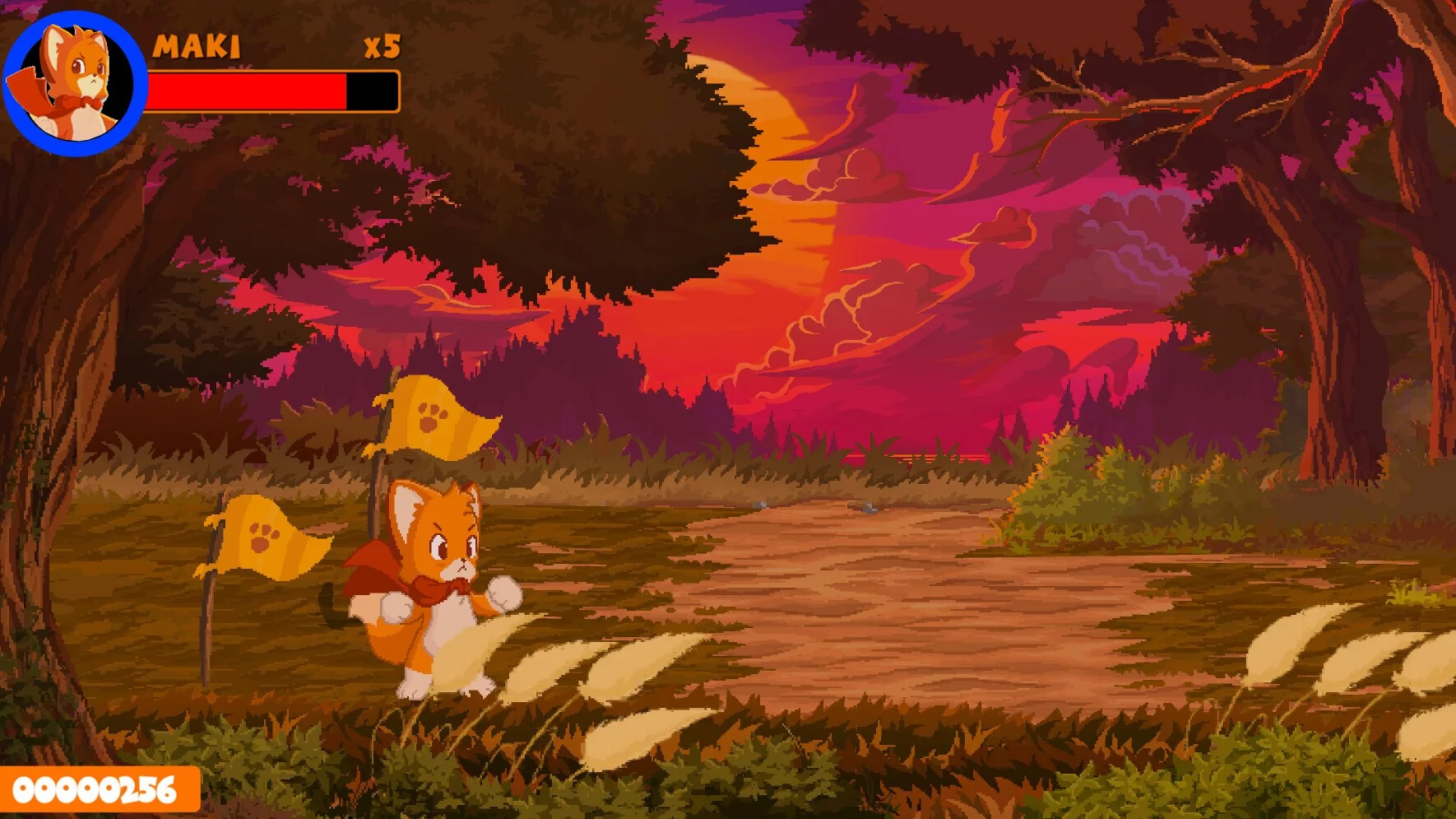 Изображение игры: Maki: Paw of Fury