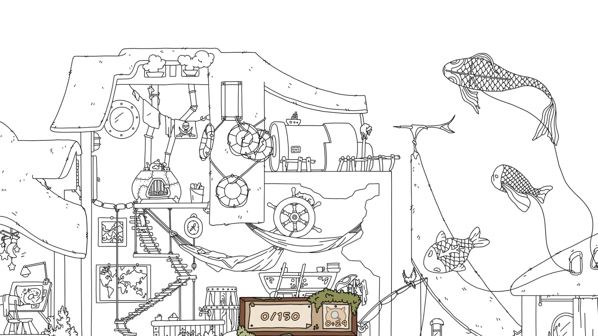 Изображение игры: HIDDEN CATS 2: Crafts