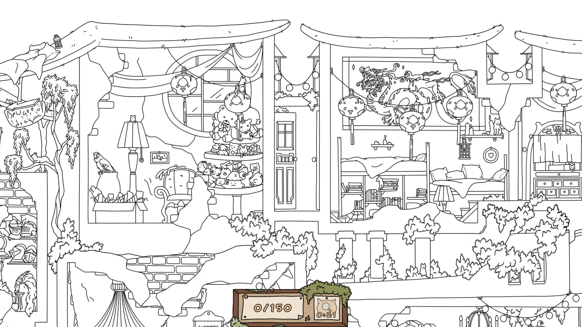 Изображение игры: HIDDEN CATS 2: Crafts