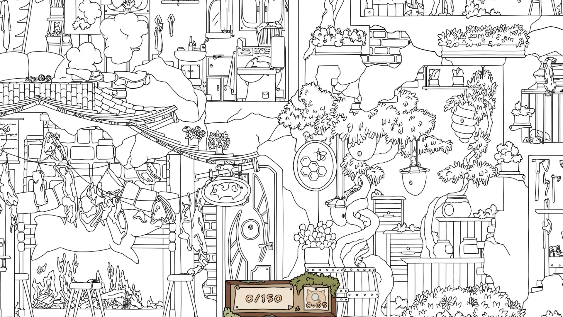 Изображение игры: HIDDEN CATS 2: Crafts