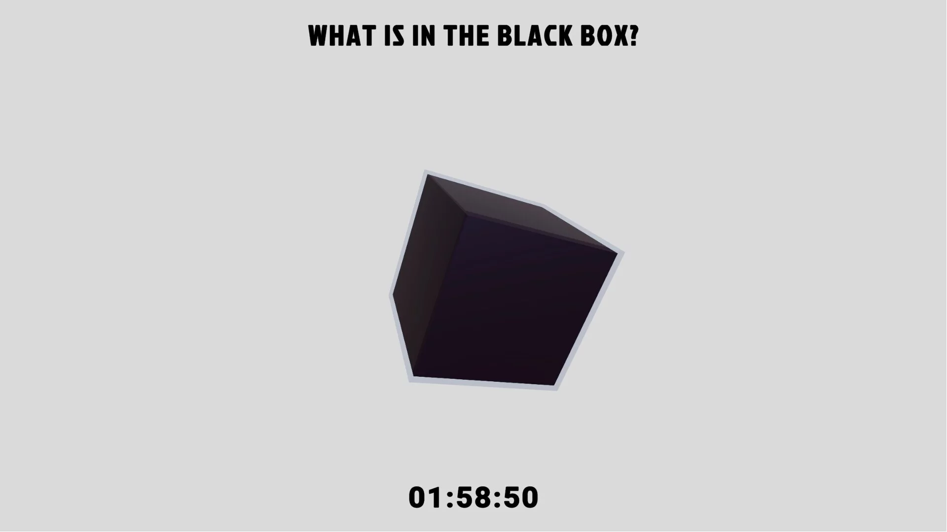 Изображение игры: What is in the Black Box?