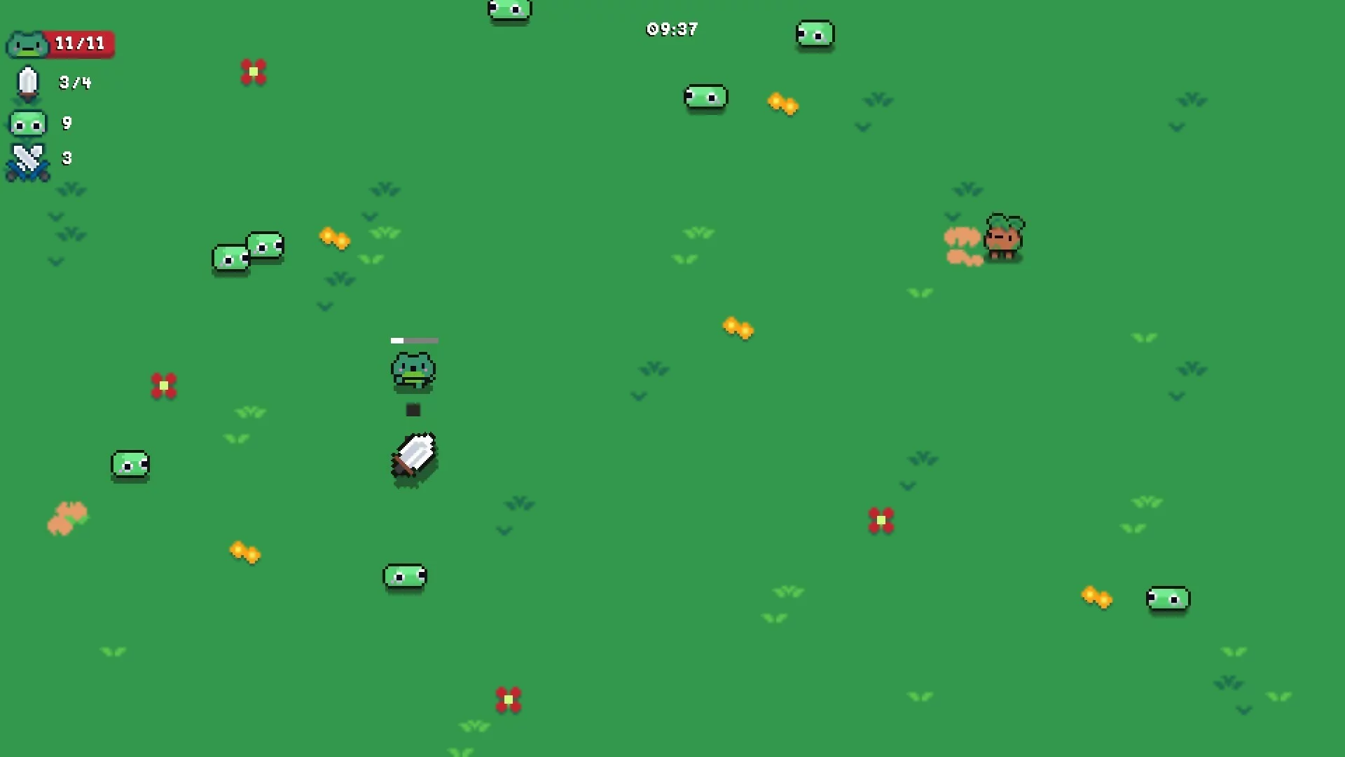 Изображение игры: Dagger Froggy