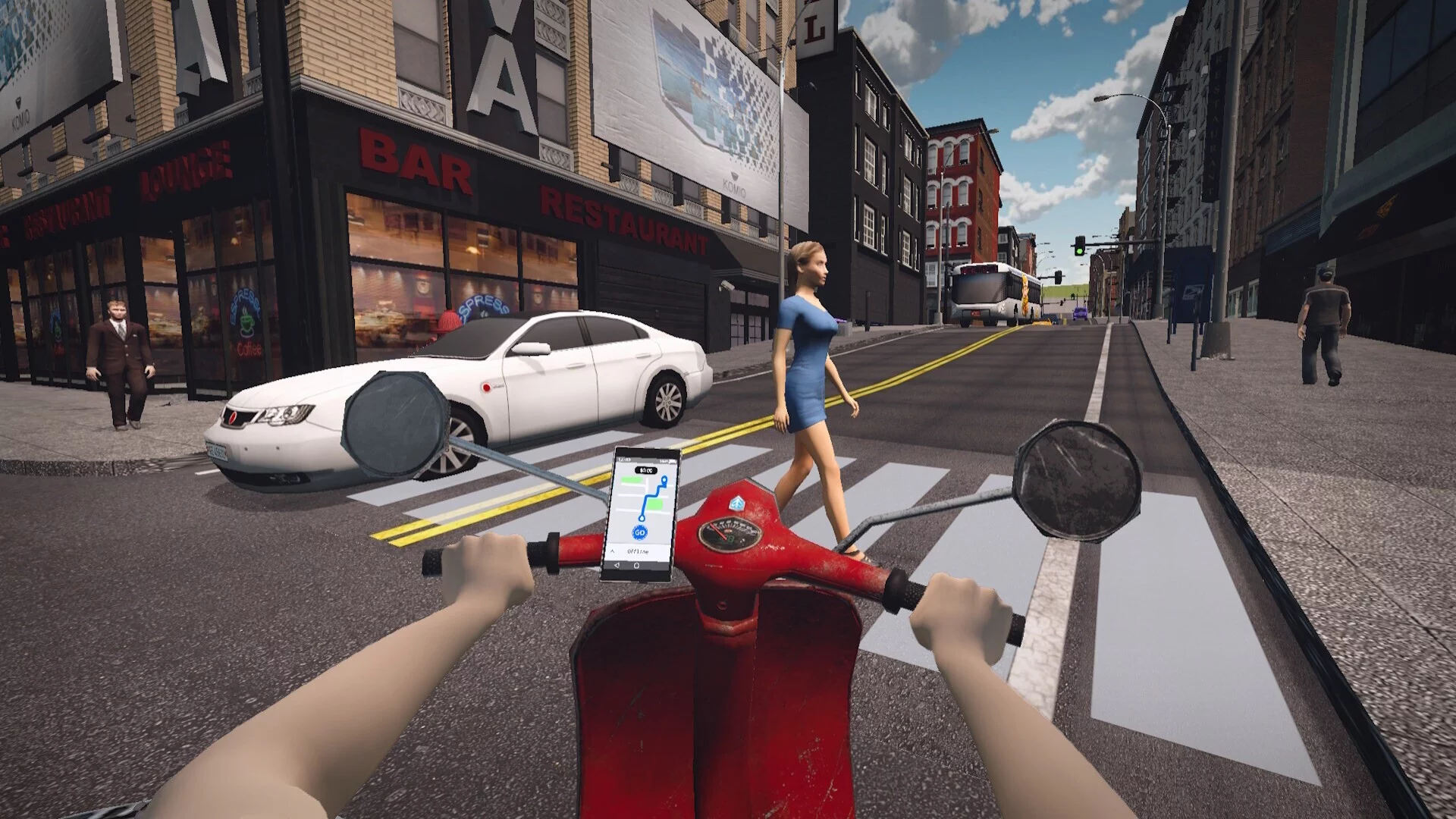 Изображение игры: Food Delivery Simulator