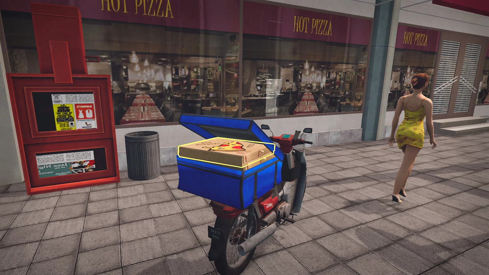 Изображение игры: Food Delivery Simulator