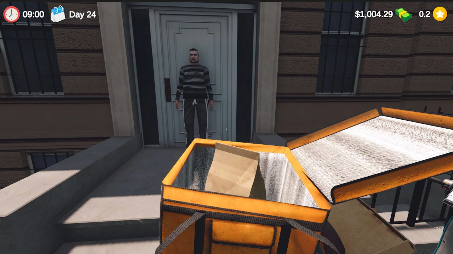 Изображение игры: Food Delivery Simulator