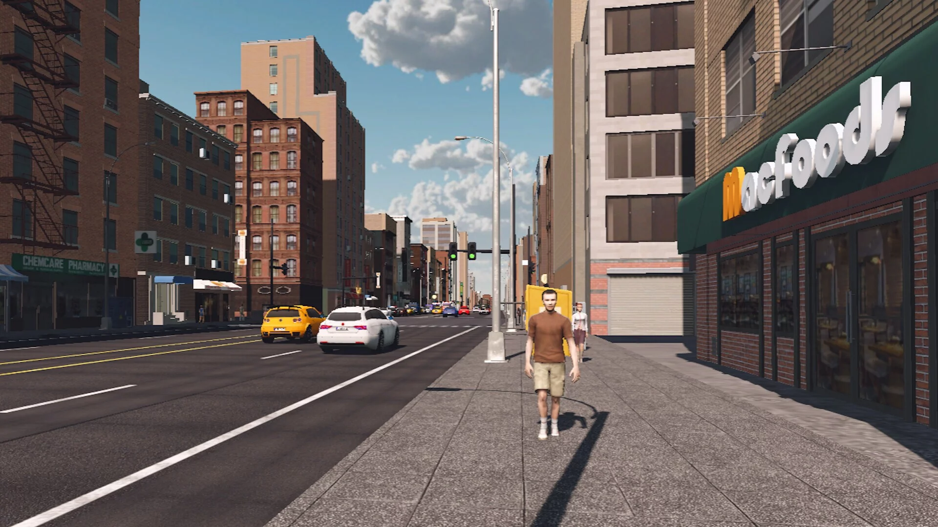 Изображение игры: Food Delivery Simulator