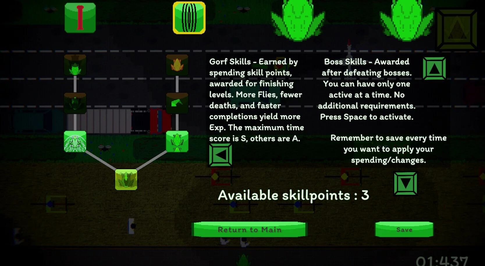 Изображение игры: Gorf the Frog