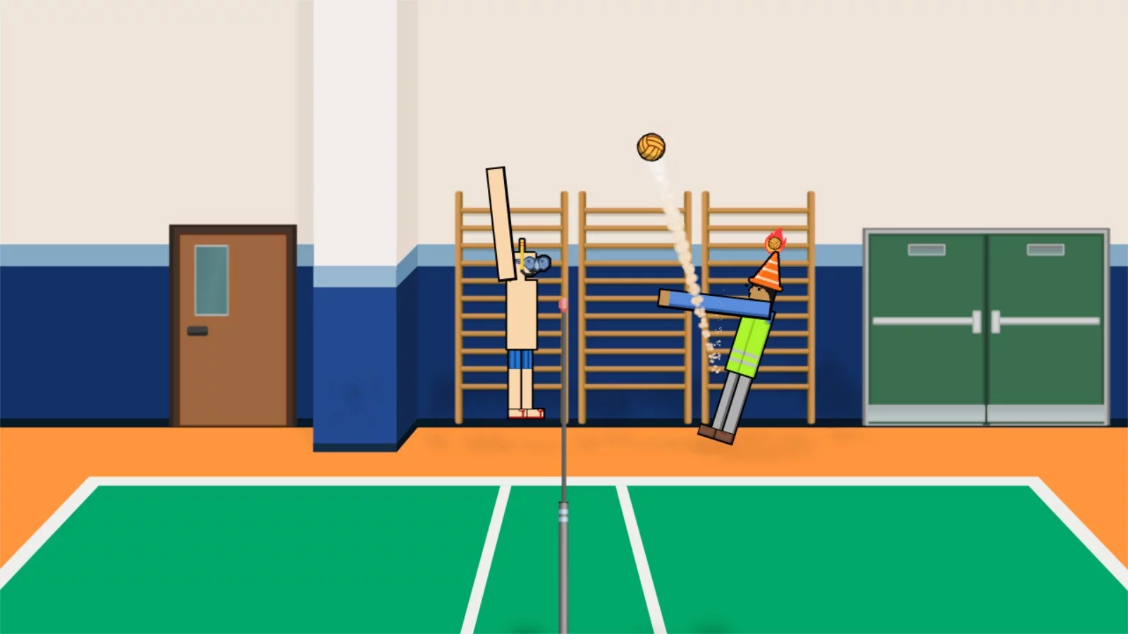 Изображение игры: Wacky Volleyball