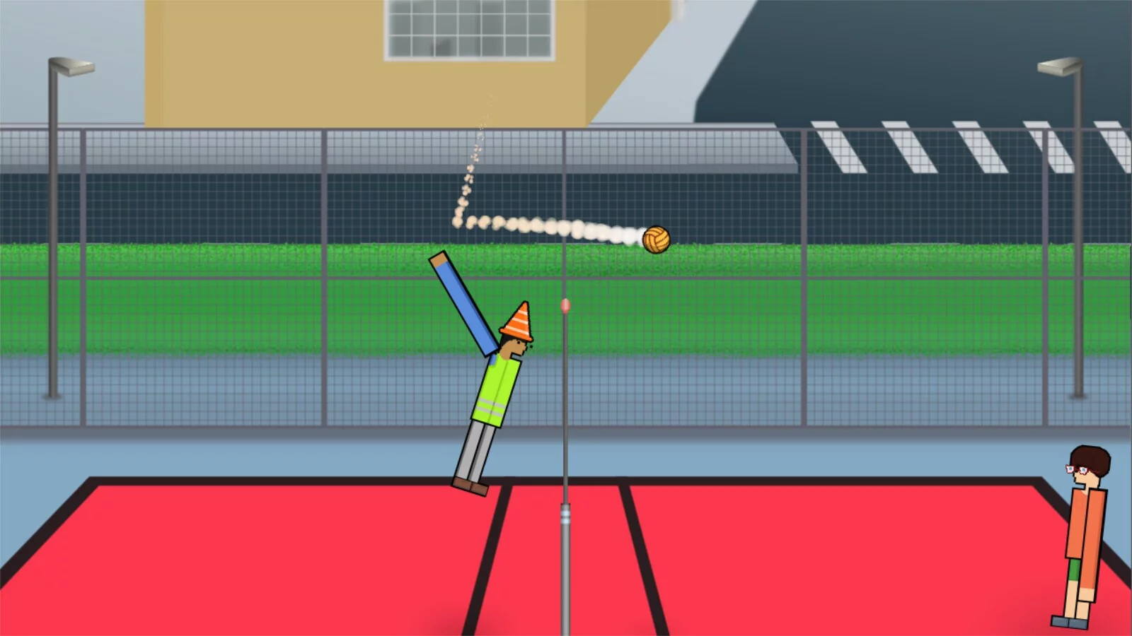 Изображение игры: Wacky Volleyball