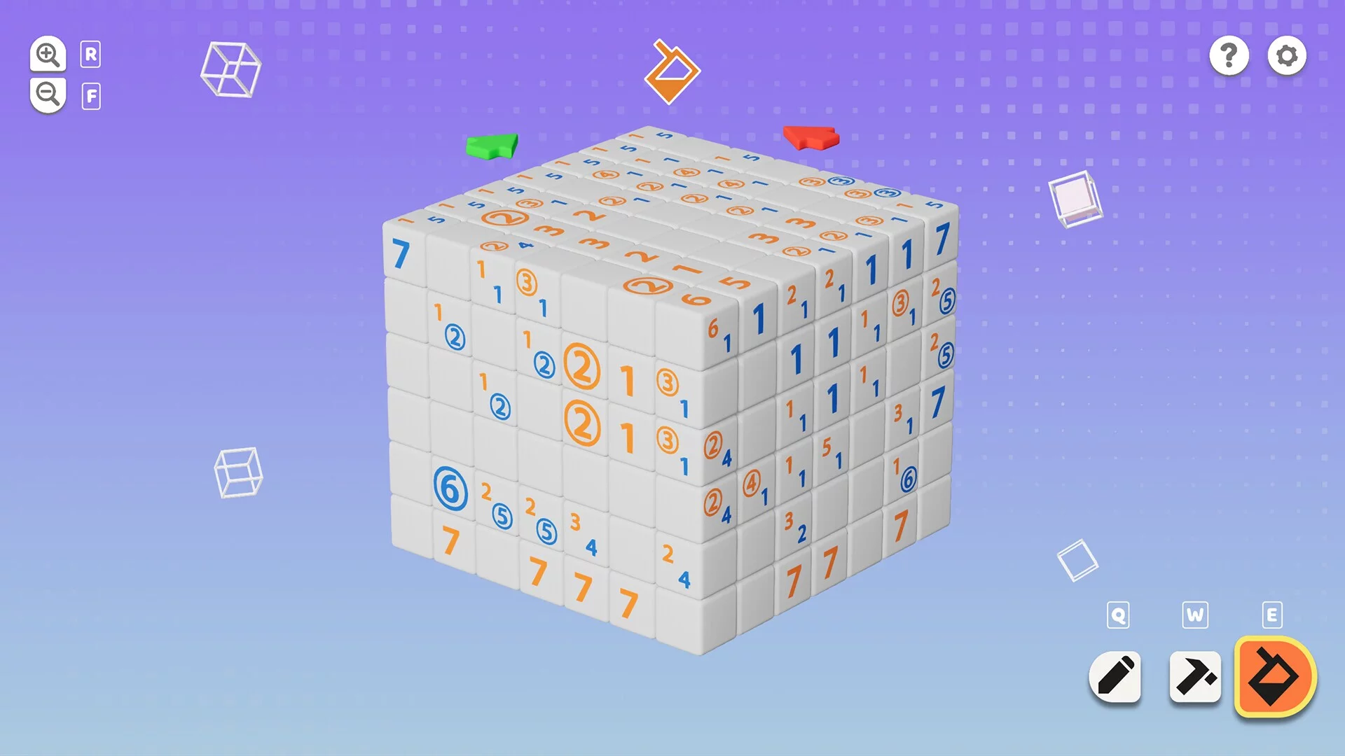 Изображение игры: Nonogram 3D: Mega Puzzle