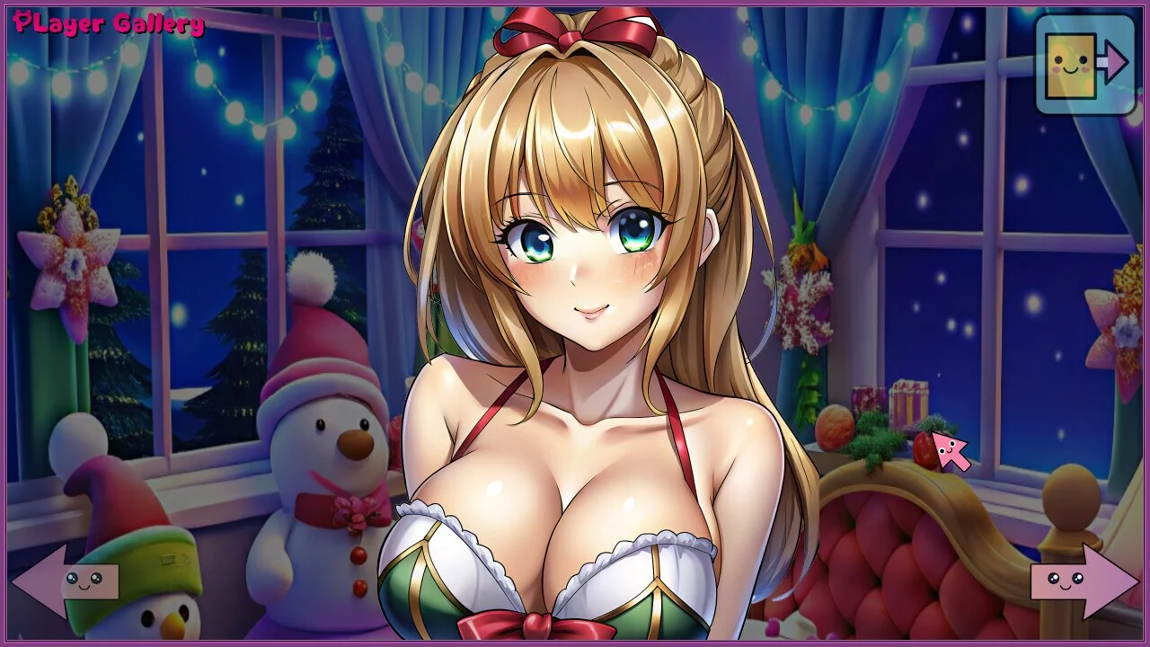 Изображение игры: Waifu Simulator: Christmas Edition