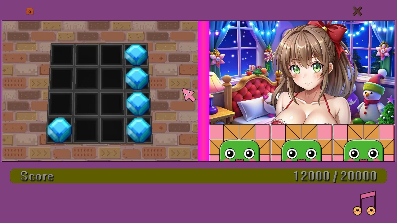 Изображение игры: Waifu Simulator: Christmas Edition